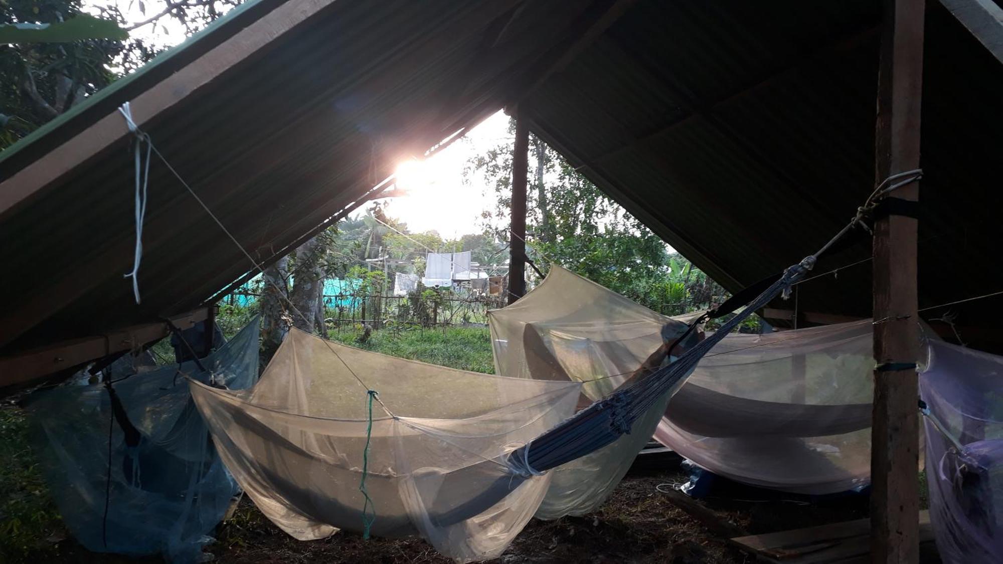 Xingu Camping Site Leticia Bilik gambar